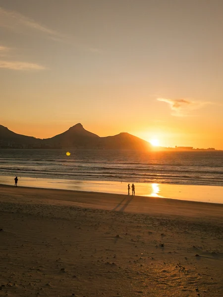 Milnerton Beach Sonnenuntergang am Strand