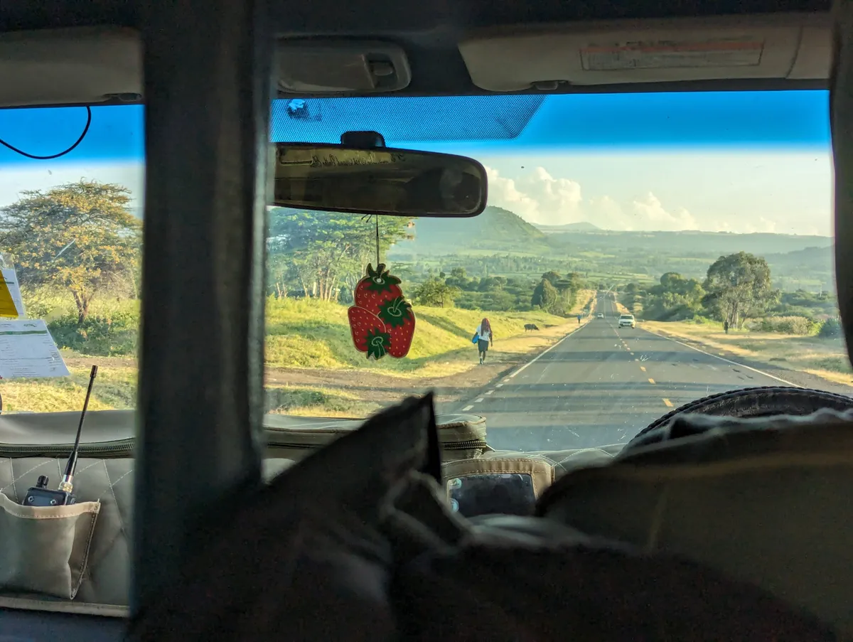 Taxifahren in Kenya