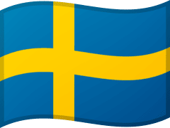 Flagge von Schweden