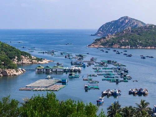 Landschaftsbild aus Vietnam