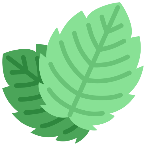 grüne Minzeblätter - das mintlog Logo
