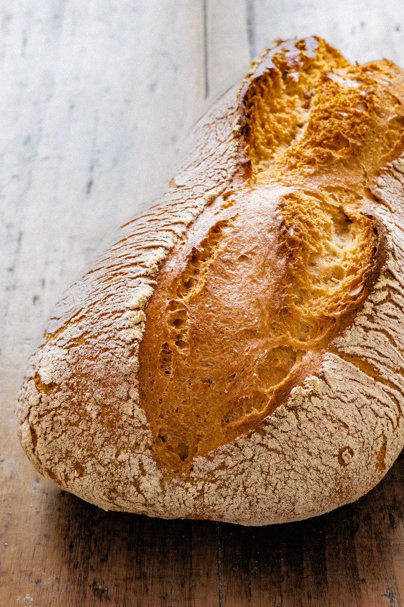 Dinkelbrot mit Maismehl
