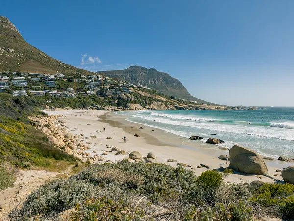 Blick auf den Llandudno Beach
