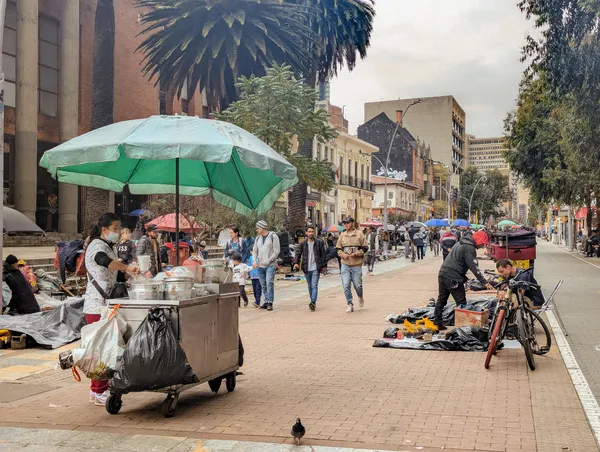 Fußgängerzone Bogota