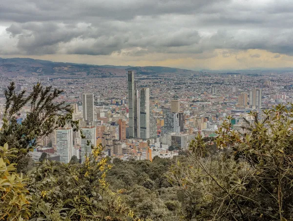 Stadtblick Wanderweg Cerro de Monserrate