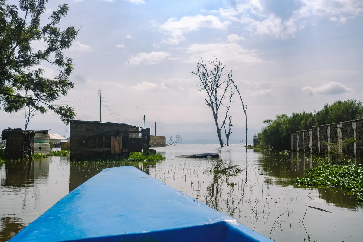 Bootsanlegestelle Lake Naivasha